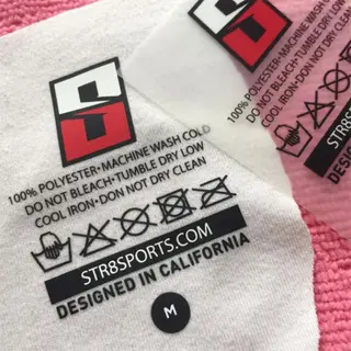 Perfect Hand Feeling Transparent Heat Transfer Main Label
